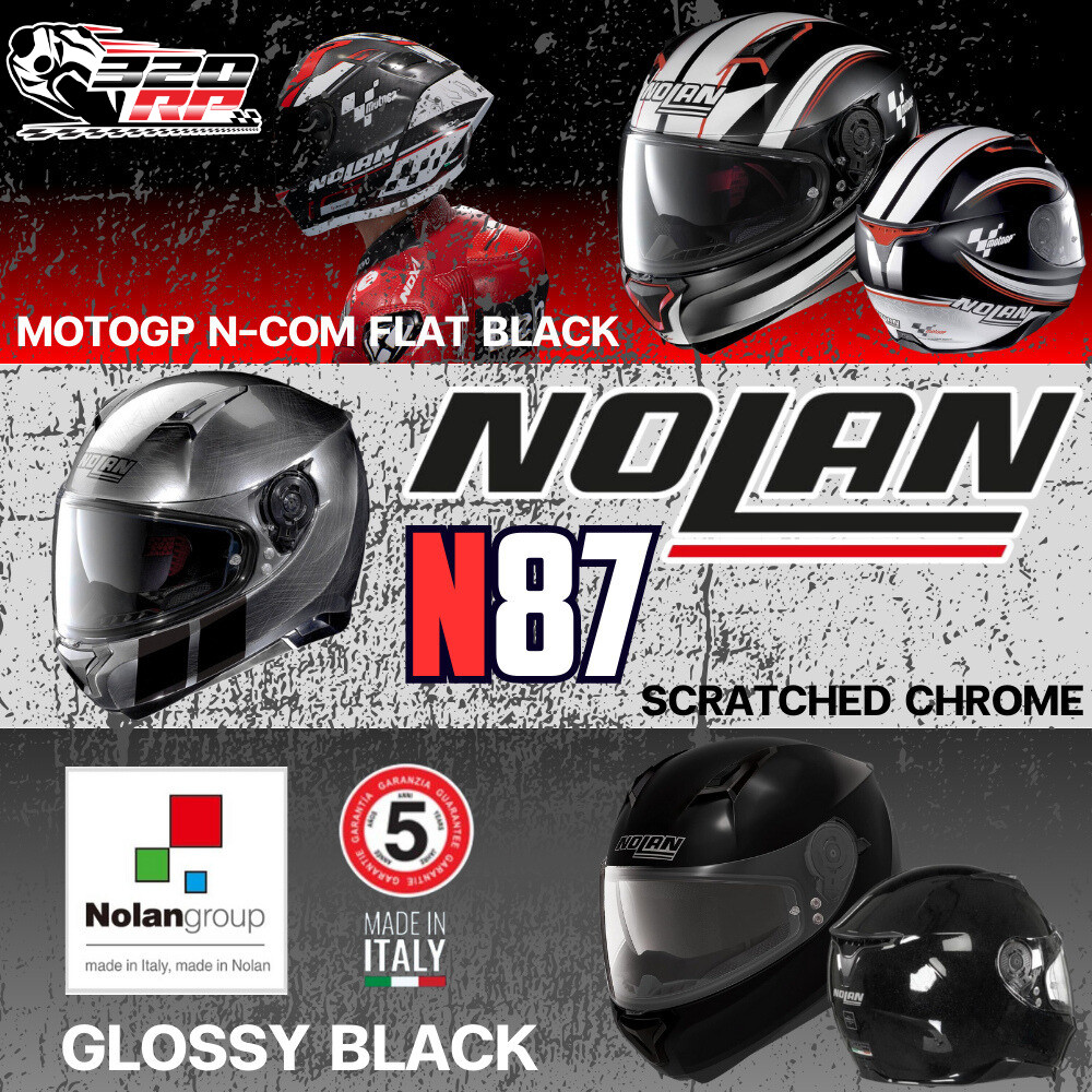 หมวกกันน็อค NOLAN N87 ของแท้จากโรงงานอิตาลี!! ส่งไว!!