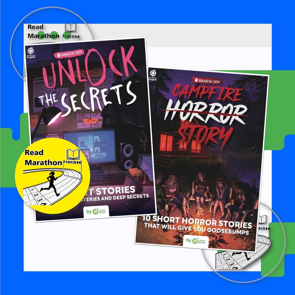 หนังสือ READ N' JOY: CAMPFIRE HORROR STORY,UNLOCK THE SECRETS
