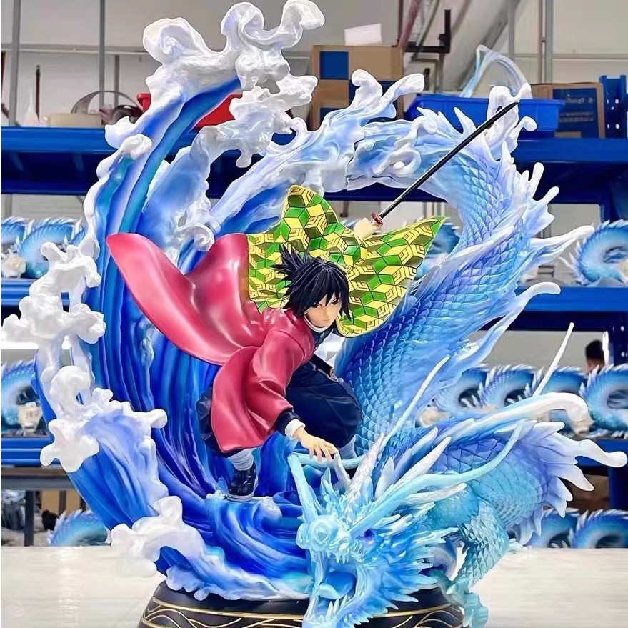 Demon Slayer Zenitsu Akaza Kokushibou Akaza Tanjiro Figure Lucky Bag Mystery Box BlinDBox Doll Figur