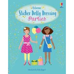 Sticker Dolly Dressing Parties (Sticker Dolly Dressing) [Paperback]
