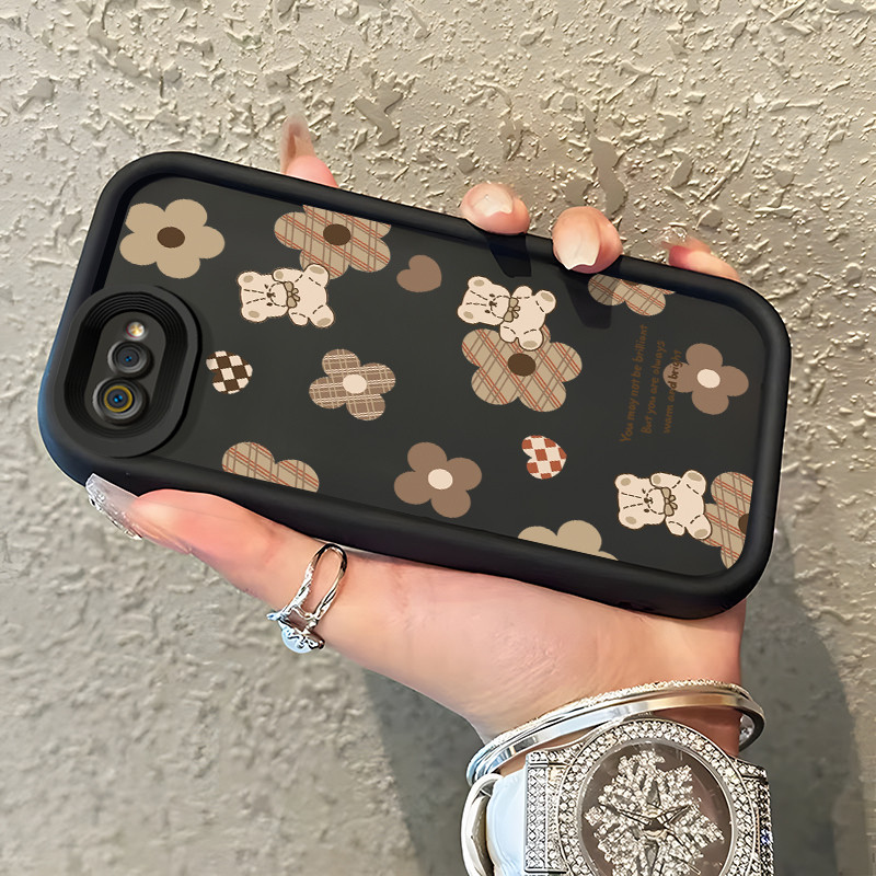 เคสสำหรับ Realme C2 Realme C2s OPPO A1K เคสโทรศัพท์แฟชั่นที่มีซิลิโคนอ่อนนุ่มดูดซับแรงกระแทกและป้องกันการตกเคสป้องกัน