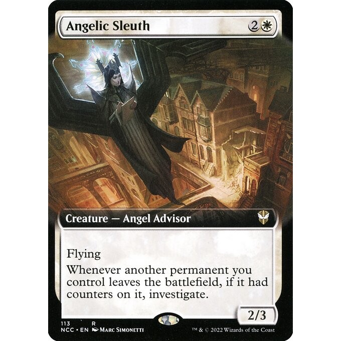[New Capenna Commande] - [NCC] - (R) -[Angelic Sleuth] - [2022]