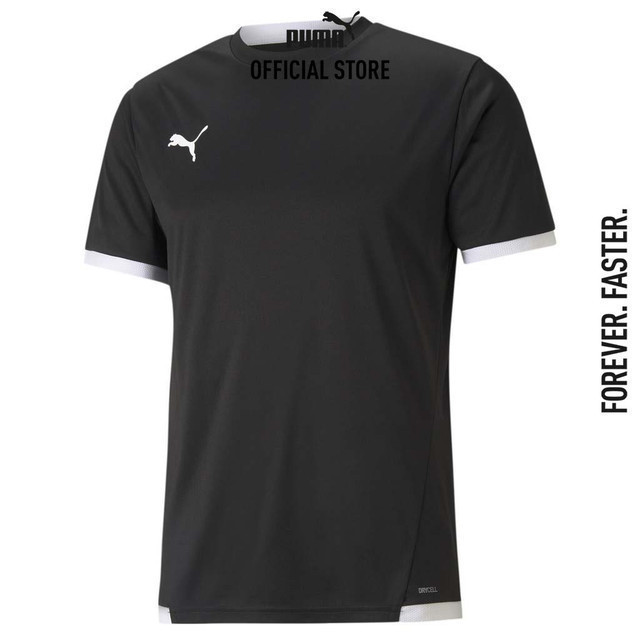 PUMA FOOTBALL - เสื้อเจอร์ซีย์ฟุตบอลชาย teamLIGA สีดำ - 70491703