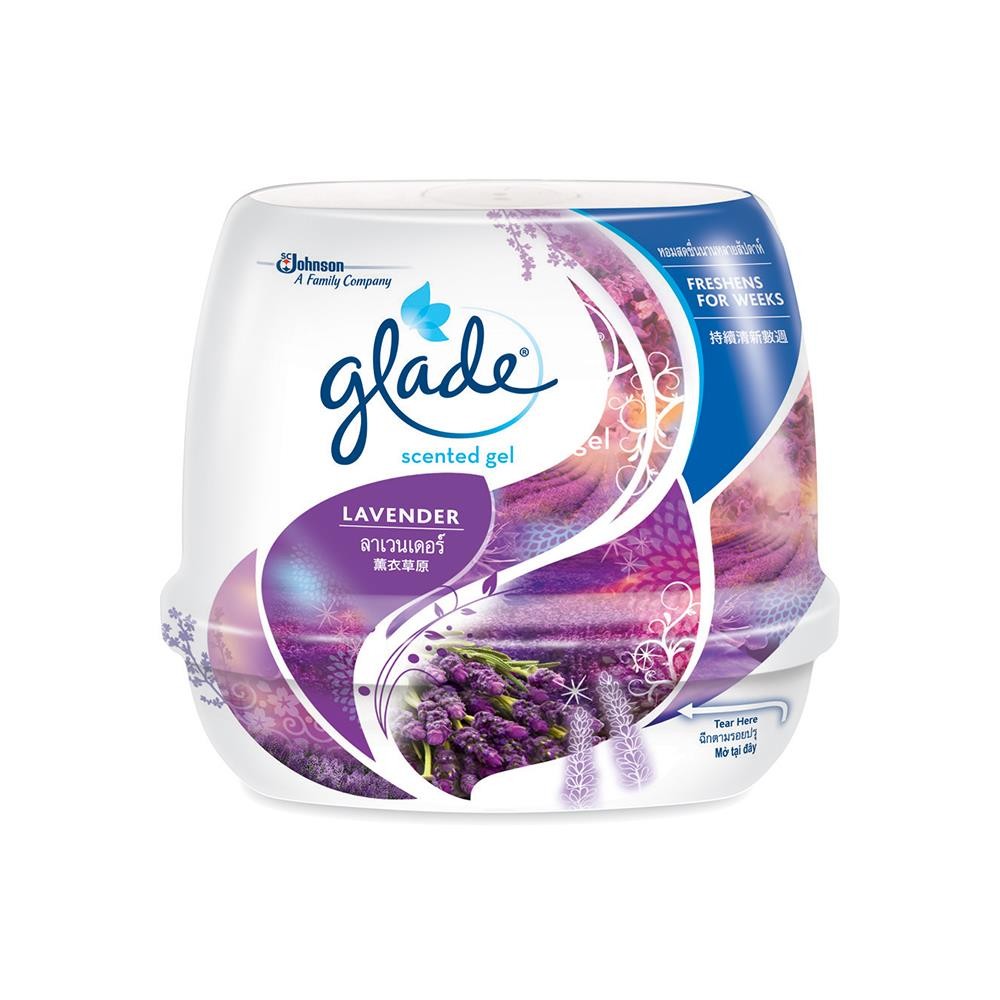 GLADE เจลปรับอากาศ  SCENTED 180g LAVENDER