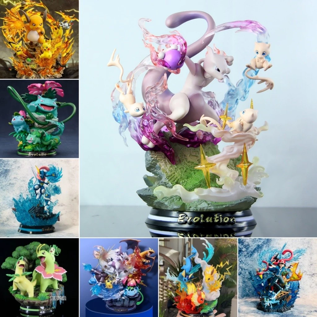 Pocket Monster Pokemon PM Lucky Bag Mystery Box BlinDBox Doll Figure Office Action Figure Statue Model Gift