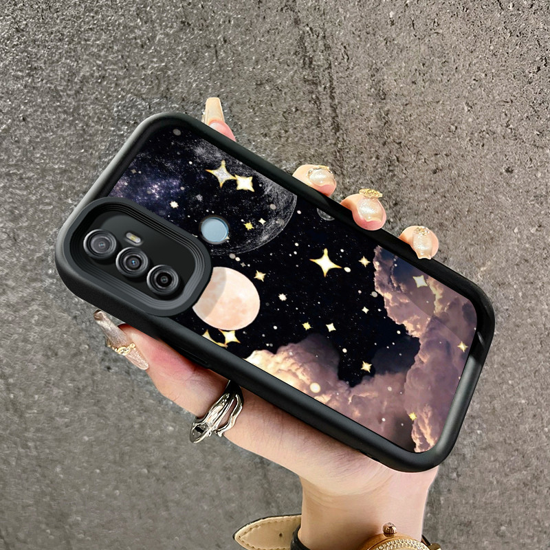 เคสสำหรับ OPPO A53 2020 A33 2020 A53s 4G A32 A11s เคสป้องกันการตกสำหรับเคสซิลิโคนซิลิโคนโทรศัพท์ท้องฟ้าเต็มไปด้วยดวงดาว