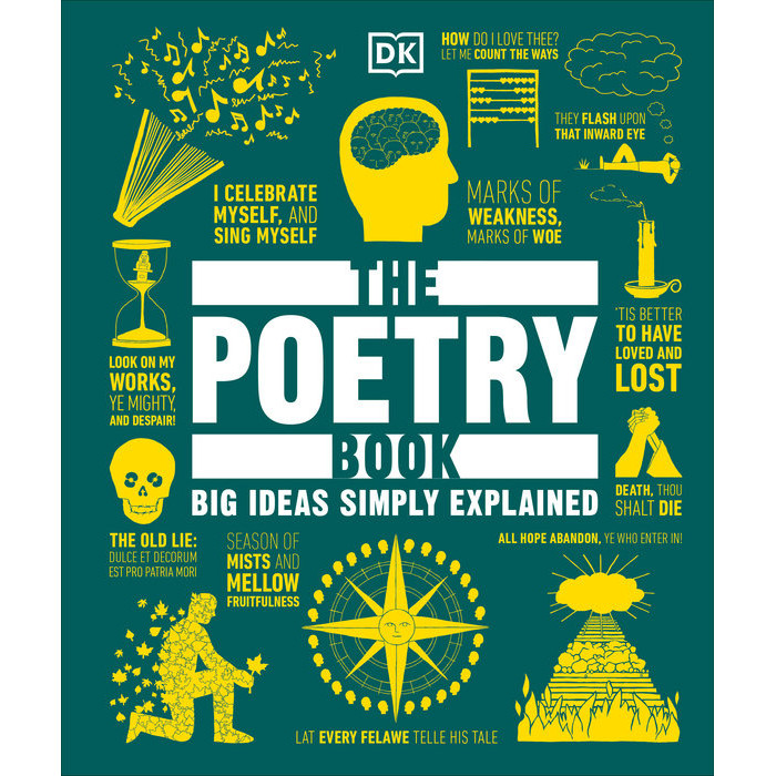 THE POETRY BOOK: BIG IDEAS SIMPLY EXPLAINED (HC) (9780744080834) c321 sut