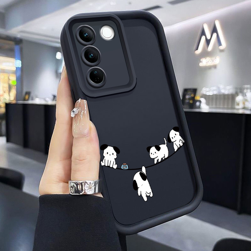 เคสสำหรับ VIVO V27 5G VIVO V27 Pro 5G S16 Pro 5G เคสป้องกันโทรศัพท์ซิลิโคนนิ่มแบบเรียบง่ายกันกระแทก