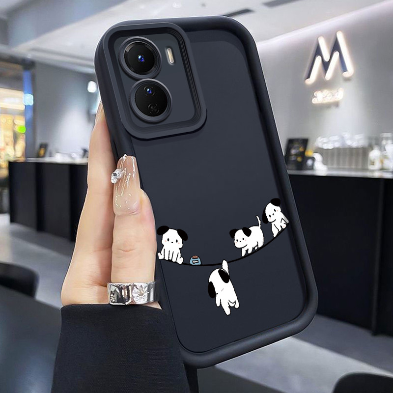เคสสำหรับ VIVO Y16 4G VIVO Y35 5G VIVO Y56 5G เคสป้องกันโทรศัพท์ซิลิโคนนิ่มแบบเรียบง่ายกันกระแทก