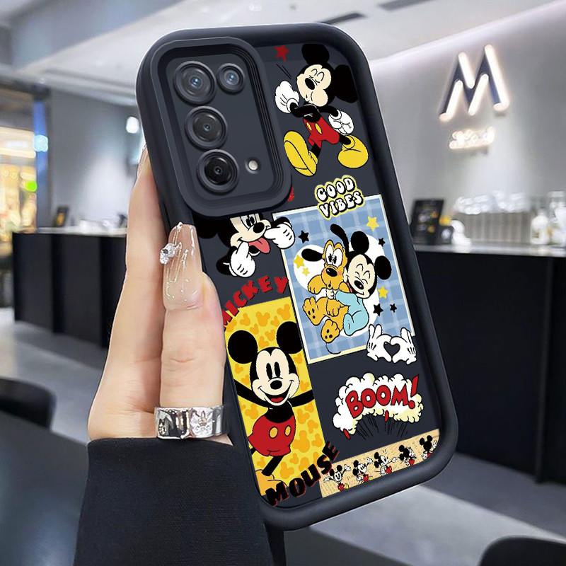 เคสสำหรับ OPPO A74 A95 F19 F19s เคสนิ่มซิลิโคนดูดซับแรงกระแทกแบบโดนัลด์เคสโทรศัพท์รูปเป็ด