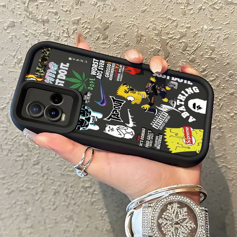 เคสสำหรับ VIVO Y21 Y21s Y21T Y21E Y21A Y21G Y33T Y33s เคสป้องกันการกระแทกซิลิโคนป้องกันลายนิ้วมือที่ทันสมัย