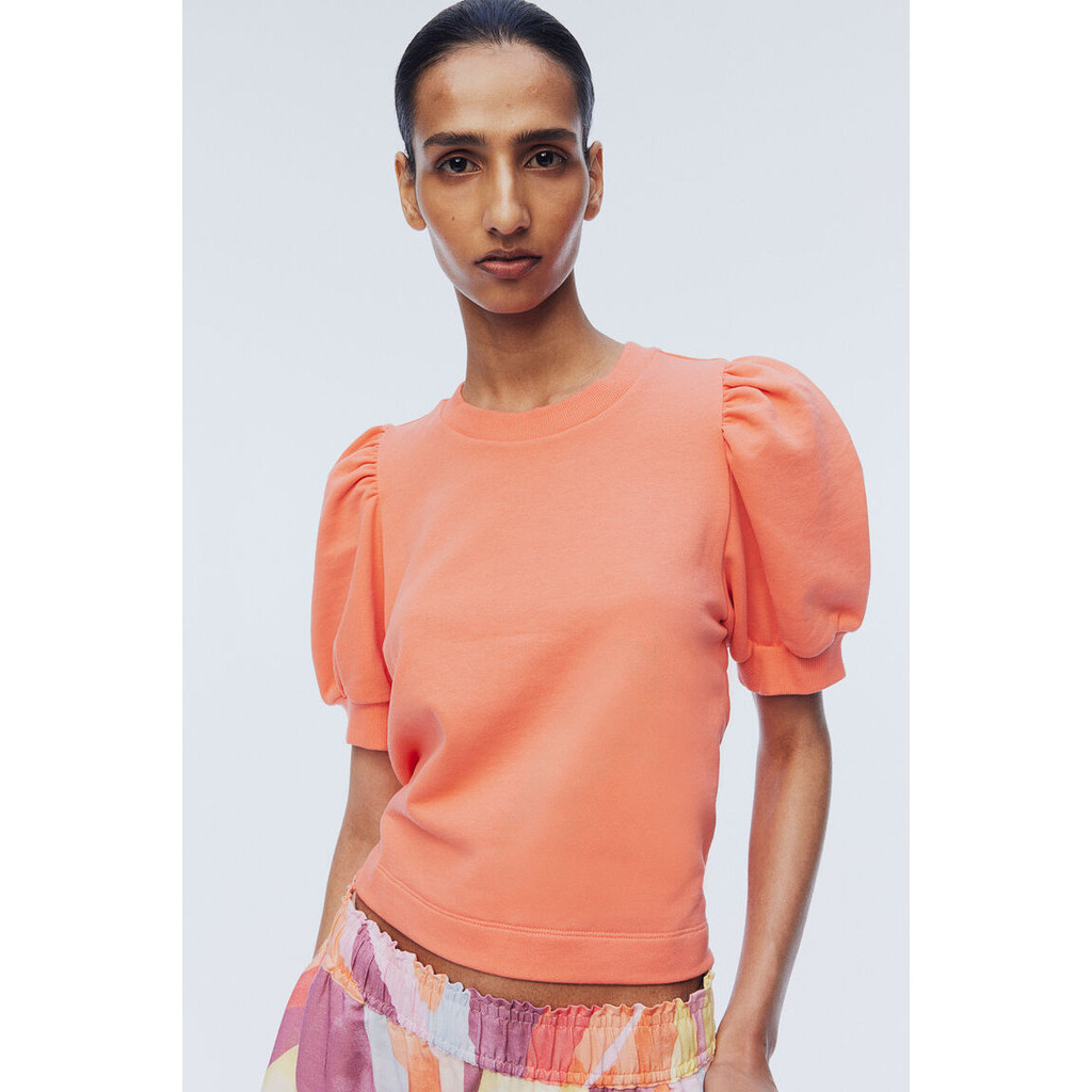 H&M Woman Puff-sleeved top 1228188_1