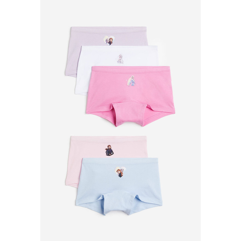 H&M Girl 5-pack cotton boxer briefs 0783893_4