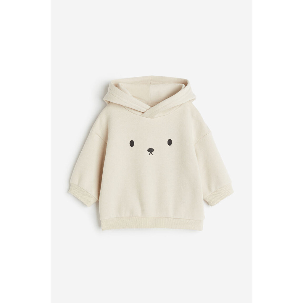 H&M Girl Ear-detail hoodie 1180848_2