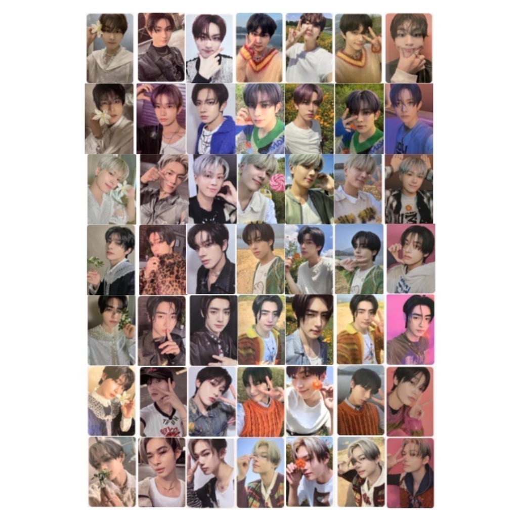 Enhypen Blood Music Korea Sponge Kakao Talk Kpop Merch M2U Power Station Sound Wave Pob โฟโต้การ์ด อ