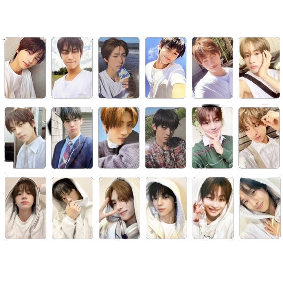 Tws Sparkling Blue 1ST MINI ALBUM Sparkling Lucky Weverse ver. การ์ดรูปภาพอย่างเป็นทางการ / SHINYU D