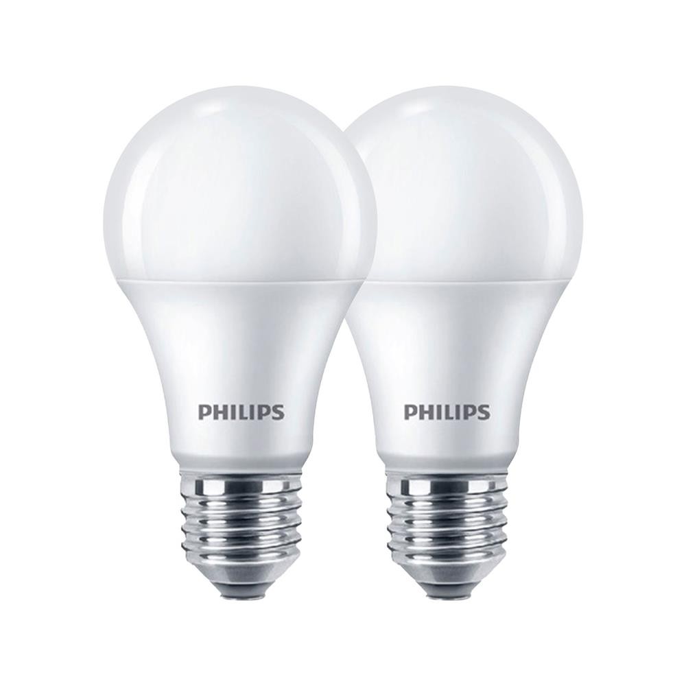 HomePro หลอด LED ESSENTIAL 13 วัตต์ WARM WHITE E27 แพ็ก 2 ชิ้น แบรนด์ PHILIPS