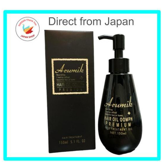 (Direct from Japan)  Arumik Hair Oil OOMPH Leave-in Type  Contens; 150ml