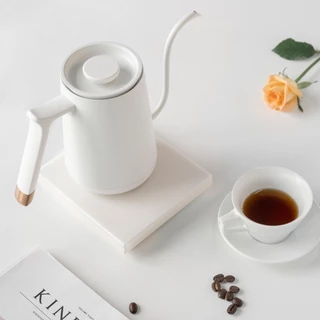 TIMEMORE OFFICIAL Fish Smart Electric Pour-Over Kettle 600ML / 800ML กาต้มน้ำไฟฟ้า กาดริปกาแฟ ประกันศูนย์ไทย 1 ปี