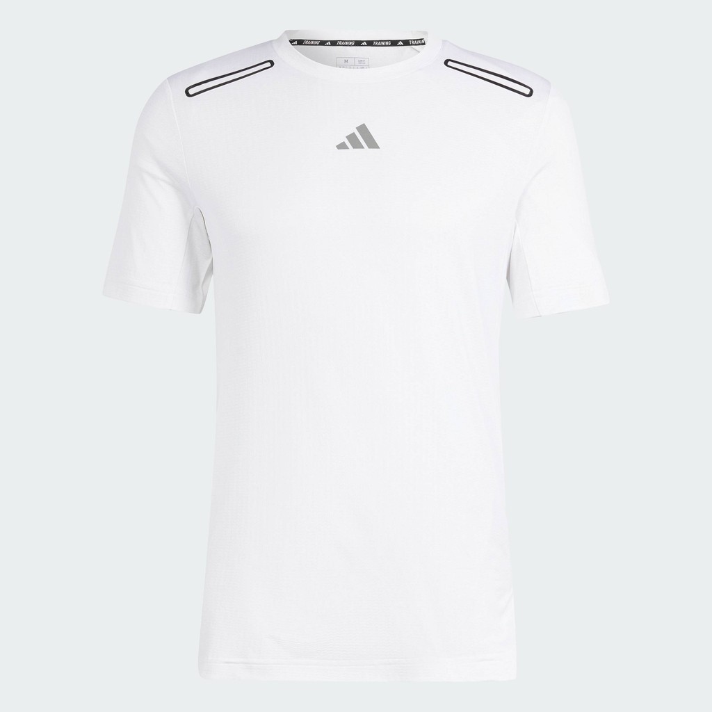 adidas เทรนนิง เสื้อยืดเทรนนิง HEAT.RDY HIIT Elevated ผู้ชาย สีขาว IM1106