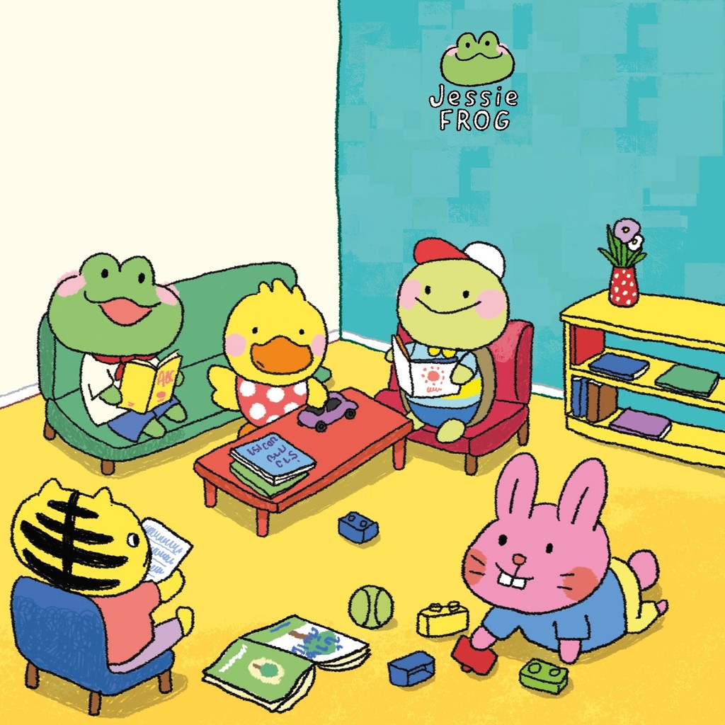 หนังสือเด็ก ชุด Jessie Frog (เจสซี่)