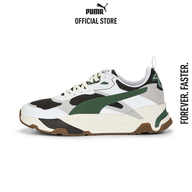 PUMA BASICS - รองเท้าผ้าใบผู้ชาย Trinity สีดำ - 38928905