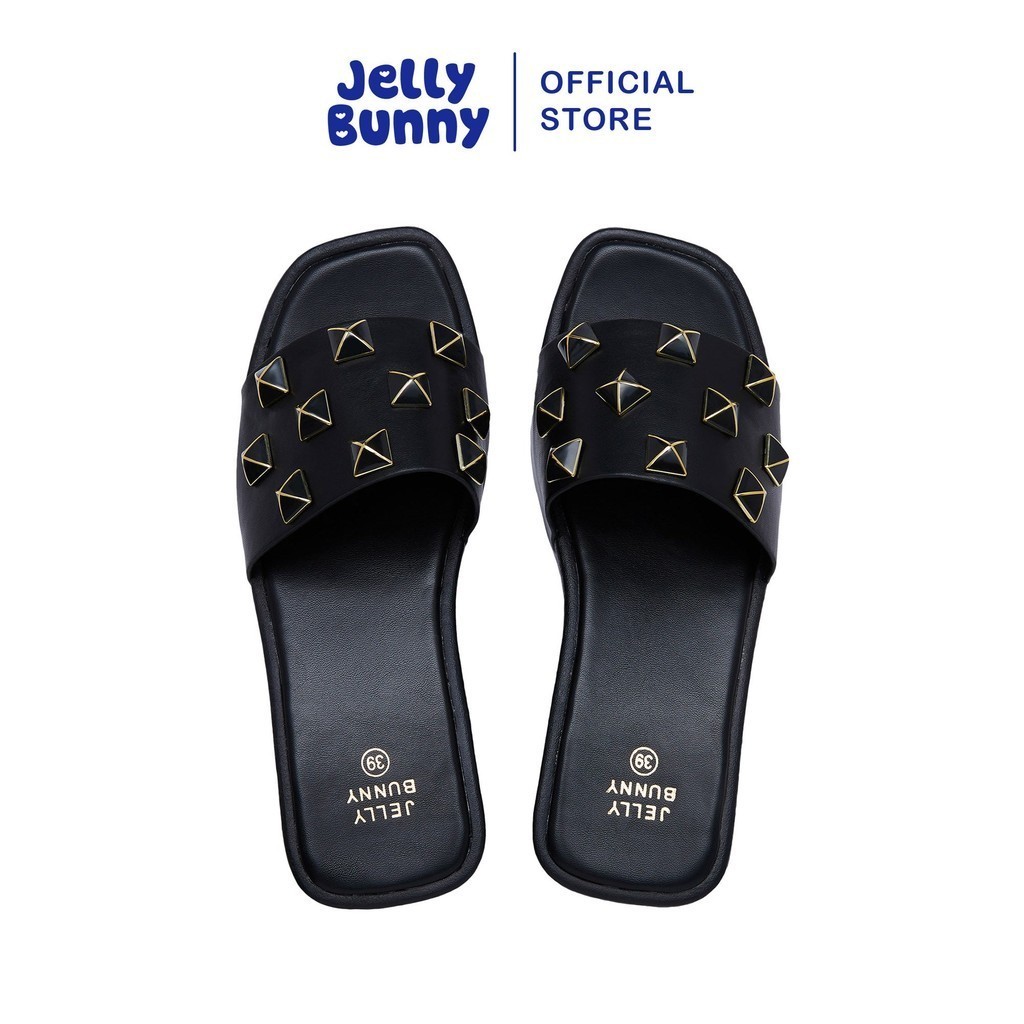 JELLY BUNNY รองเท้าแตะ Irvine Black รุ่น B24SLSI045