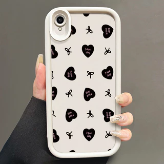 เคสสำหรับ VIVO Y91C Y90 Y1s เคสห่อหุ้มการออกแบบรูปหัวใจกันกระแทกแบบซิลิโคนและเคสนิ่มป้องกันการตก