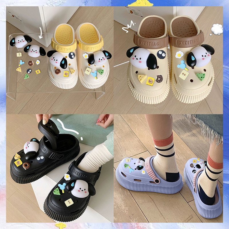 XWshopee สินค้าพร้อมจัดส่ง รองเท้าแตะหัวโตแฟชั่นผู้หญิง แบบใหม่พร้อมตัวการ์ตูนติดสุดน่ารักไปให้กับลูกค้าได้เลือกติดตามชอ