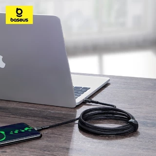 Baseus สายชาร์จเร็ว Type C to Type C l PD2.0 l 60W/100W รุ่น cafule Cable flash charging data line (20V 5A)