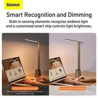 Baseus โคมไฟตั้งโต๊ะ รุ่น Smart Eye Series Charging Folding Reading Desk Lamp