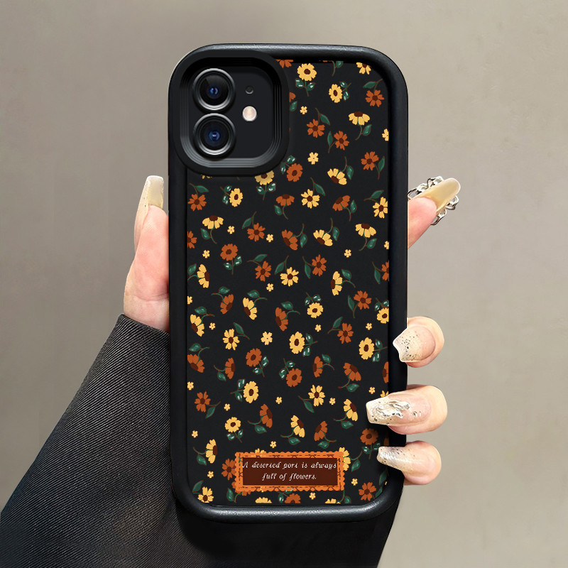 เคสสำหรับ iPhone 15 Pro Max 15 Plus 14 Pro Max 14 Plus 13 Pro Max 12 Pro Max 11 Pro Max เคสโทรศัพท์ผู้หญิงลายดอกไม้