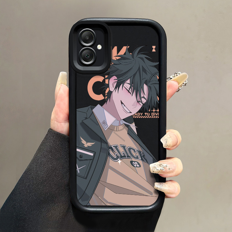 เคสสำหรับ Samsung Galaxy A05 A05s เคสป้องกันการกระแทกซิลิโคนนิ่มเคสโทรศัพท์อนิเมะการ์ตูน