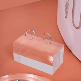 Valichain - Veola Square Ring (White Gold)