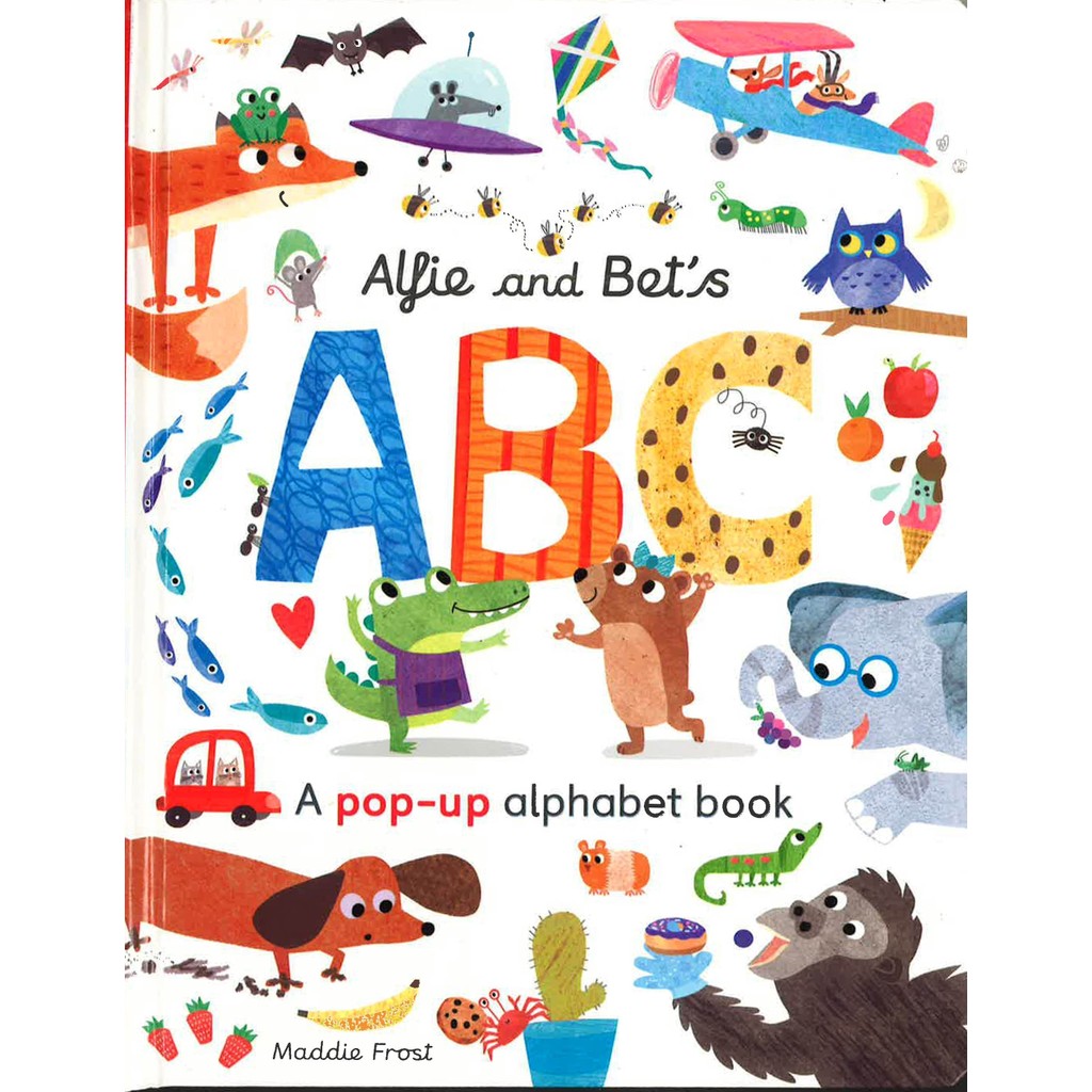 BBW หนังสือ Little Learners: Alfie And Bet'S Abc ISBN: 9781848575851