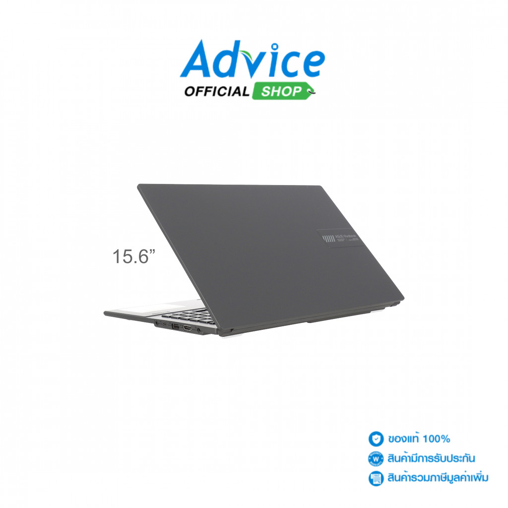 Asus Notebook (โน๊ตบุ๊ค) Vivobook Go 15 M1504FA-NJ548WA (Mixed Black) - A0164676