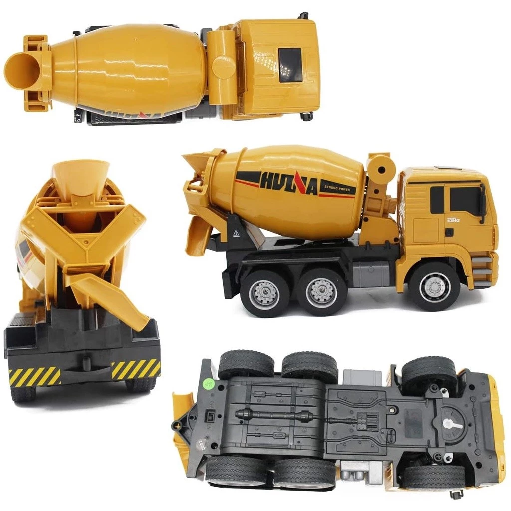 รถโม่ปูน Huina 1574 โม่เหล็ก บรรทุกสมจริง รถบังคับวิทยุ โม่ได้จริง 1/18 2.4Ghz Rc thumbnail 7