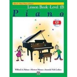 Alfred's Basic Piano Library Lesson Book, Bk 1b : Book & CD (Alfred's Basic Piano Library) [Paperbac