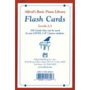 Alfred's Basic Piano Library Flash Cards : Levels 2 - 3 (Alfred's Basic Piano Library) (FLC CRDS) [P
