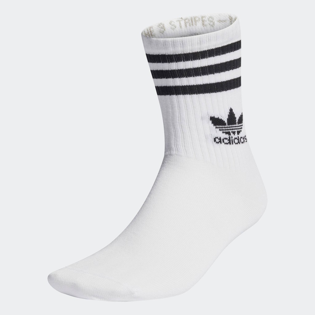 adidas ไลฟ์สไตล์ ถุงเท้าความยาวครึ่งแข้ง (3 คู่) Unisex สีขาว IJ0733