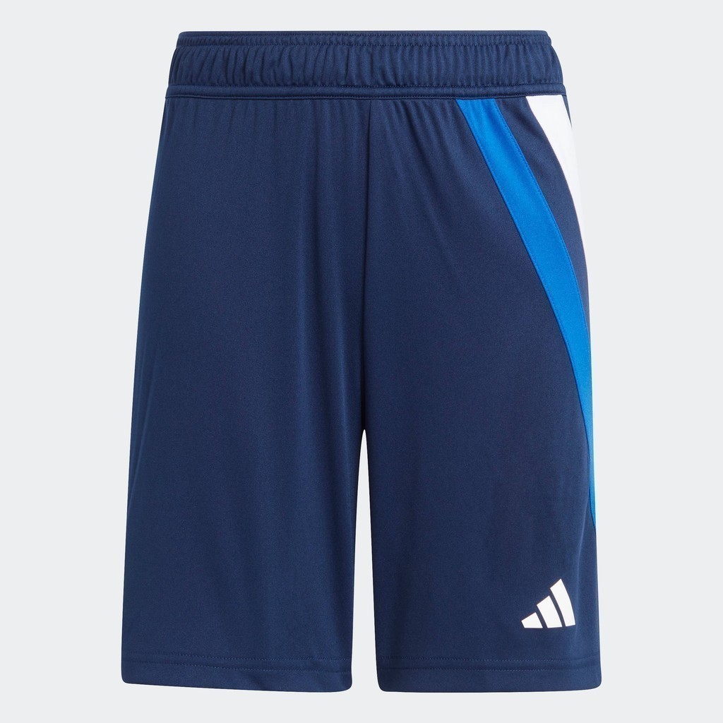 adidas ฟุตบอล กางเกงขาสั้น Fortore 23 เด็ก สีน้ำเงิน IK5725