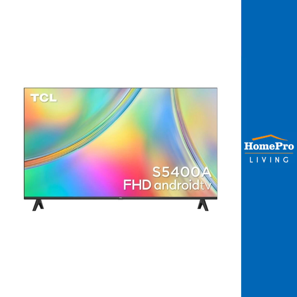 [จัดส่งพร้อมติดตั้ง*] TCL แอลอีดี ทีวี 40 นิ้ว (FUll HD, Android TV) 40S5400A