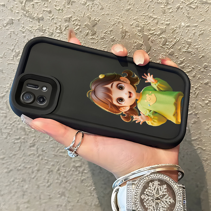 เคสสำหรับ OPPO A16K OPPO A16E เคสนิ่มป้องกันซิลิโคนเคสโทรศัพท์สำหรับหญิงสาวน่ารักน่ารักและสวยงาม