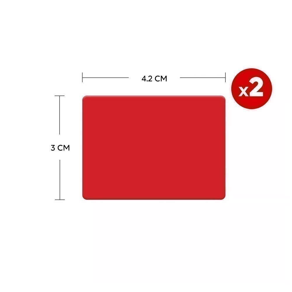 [2 แผ่น] สติกเกอร์ 3M สำหรับติดตั้งกล้องติดรถยนต์โดยเฉพาะ ขนาด 3 x 4.2 ซ.ม. ติดแน่น ทนแดด ไม่ร่วงหล่น