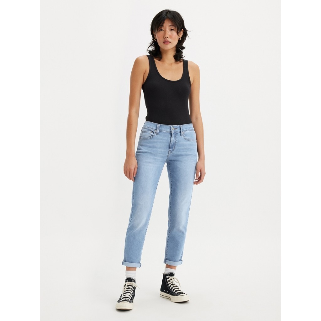 กางเกงยีนส์ผู้หญิง Levi's® Women's Mid-Rise Boyfriend Jeans