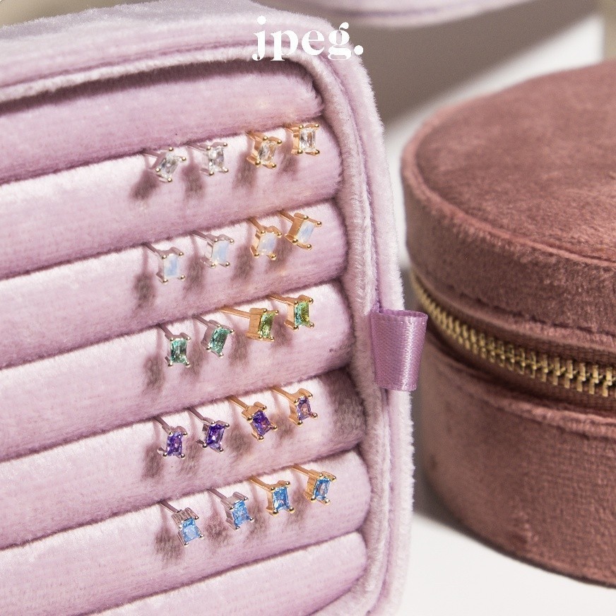 JPEG - Tiny Gem Earring