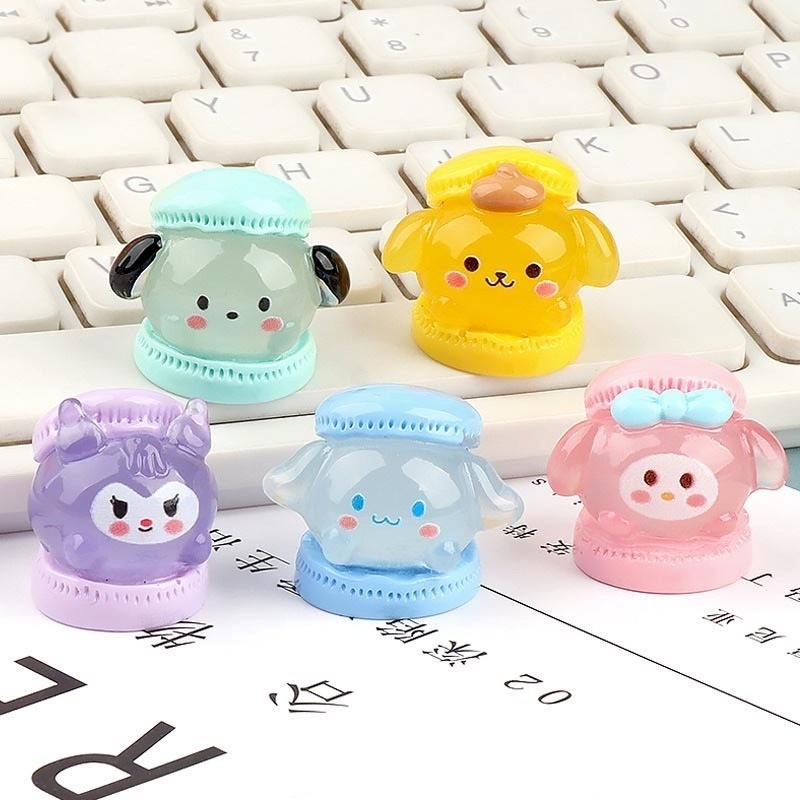 Luminous เครื่องประดับ  Pochacco   รถเดสก์ท็อปตกแต่ง DIY เคสโทรศัพท์ Hairpin อุปกรณ์เสร ราคา ถูกที่สุด ดีลบีเคเค แกลเลอรีภาพที่ 7