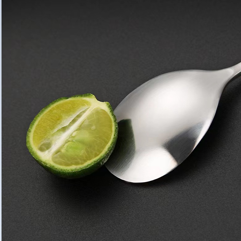 ช้อนคนด้ามยาว สแตนเลส มีให้เลือก ยาว 20/26cm stirring spoon - รูปที่ 6