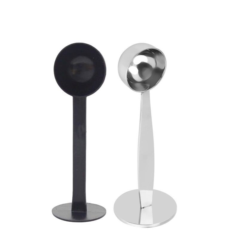 ช้อนตักกาแฟ ที่กดกาแฟ 2in1 ด้ามช้อนกดกาแฟได้ ฐานตั้งได้ Coffee Spoon - รูปที่ 7