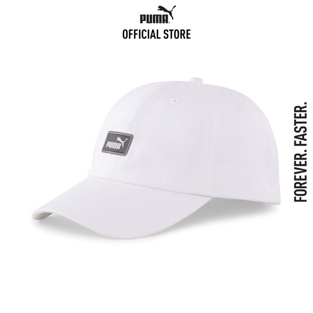 PUMA BASICS - หมวกแก๊ป Essentials III สีขาว 02366902